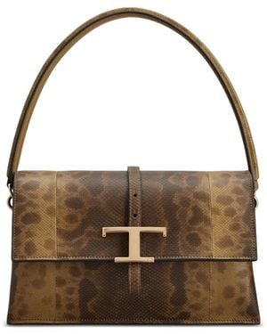 Tod's T Timeless Schultertasche - Braun