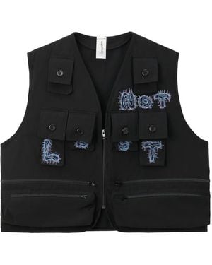 WESTFALL Multi-Pocket Gilet - Black