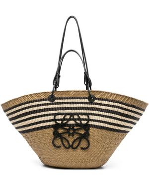 Loewe Grand Sac Seau Anagram - Noir