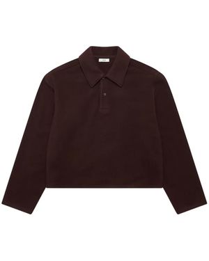 Rier Polo-Collar Jumper - Brown