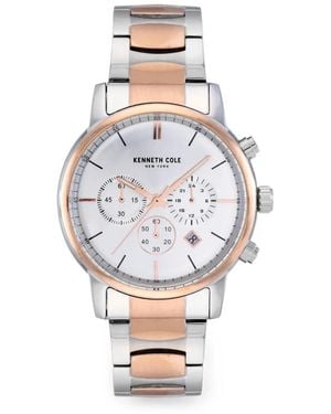 Kenneth Cole Montre Chronograph Date Mm - White