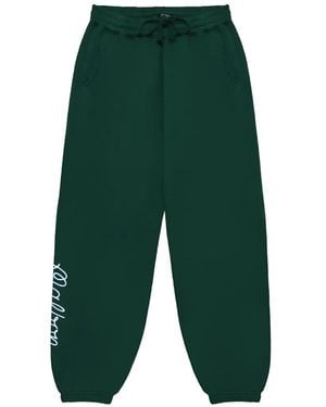 Malbon Golf Pantalones De Chándal Clubhouse Con Logo - Verde
