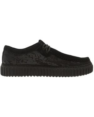 Clarks Torhill Gtx Desert Boots - Black