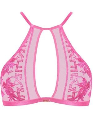 Aubade Sujetador Rules Of Attraction Bordado - Rosa