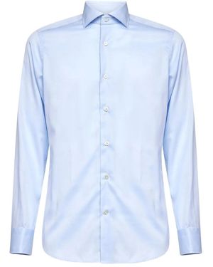 D4.0 Buttoned Shirt - Blue