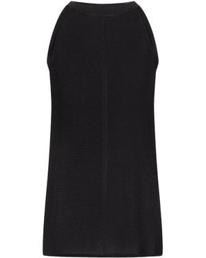Loulou de Saison Ohana Knitted Sleeveless Top - Black