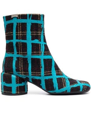 Camper Niki 60Mm Ankle Boots - Blue