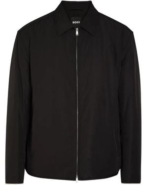 BOSS Cerig Shirt Jacket - Black