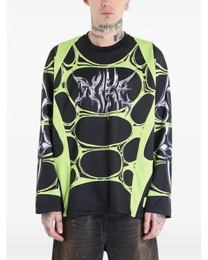 Nike Project F.R.O.G. Graphic-Print Long-Sleeve T-Shirt - Grey