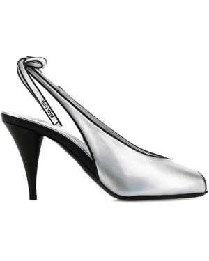 Miu Miu Sandalen 80mm - Weiß