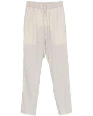 Rick Owens Drawstring Trousers - White