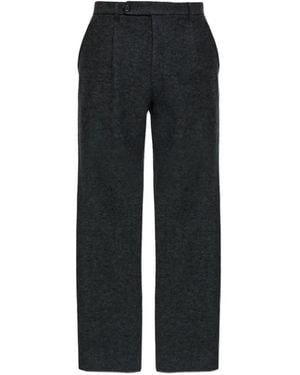 Jil Sander Pleated Pants - Black