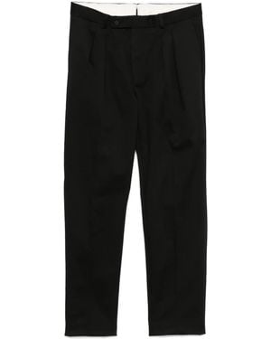 Gabriele Pasini Pantalones con detalles de pinzas - Negro