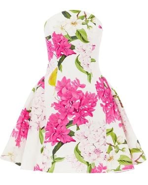 LEO LIN Reese Floral-Print Mini Dress - Pink