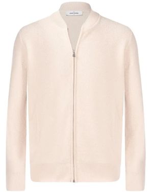 Fileria Zip-Fastening Cardigan - White
