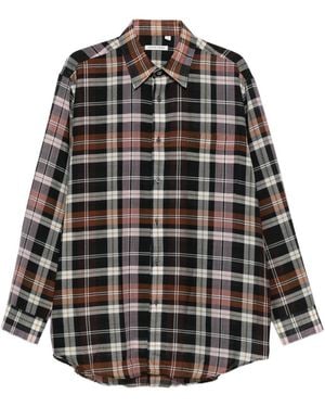 Carter Young Hugo Plaid Shirt - Black