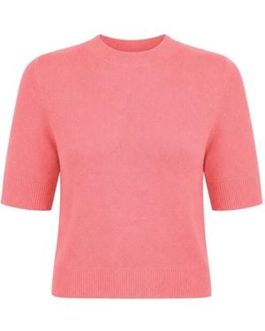 LeKasha Chypre Short-Sleeve Jumper - Pink
