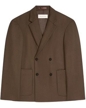Dries Van Noten ダブルジャケット - ブラウン