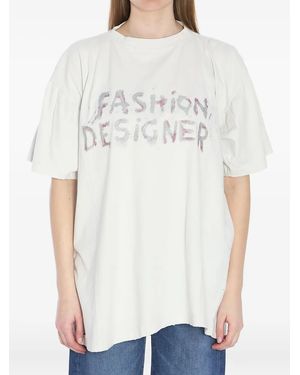 Balenciaga ダメージ シャツ - ホワイト