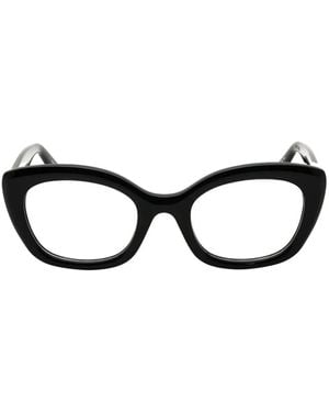 Guess Lunettes De Vue À Monture Papillon - Black