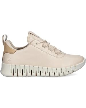 Ecco Gruv Lea Sneakers - Weiß