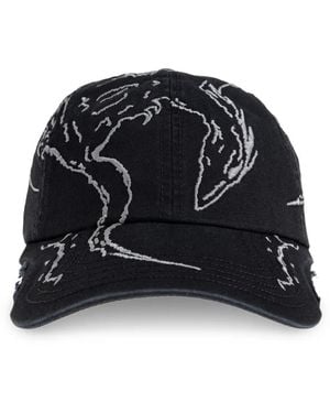 ROA Cappello Da Baseball Ryli Con Ricamo - Nero