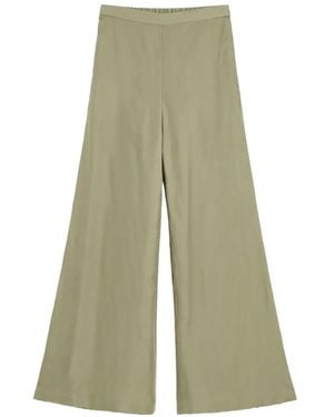 By Malene Birger Lucee Wide-Leg Trousers - Green
