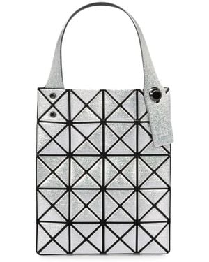 Issey Miyake Platinum Coffret Geometric-Panel Tote Bag - White