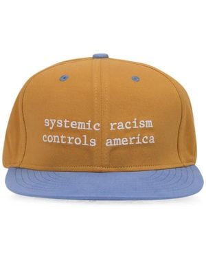 DENIM TEARS Srca Embroidered Cap - Orange