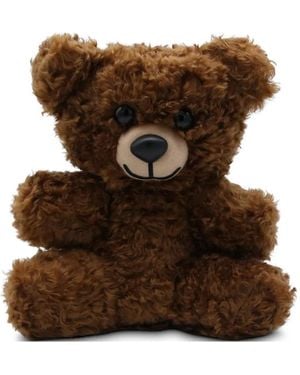 Moschino Pochette À Logo Imprimé - Brown