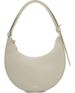 Furla Crescent Top-Handle Bag - Grey