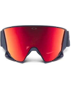 Oakley Maschera Da Sci Flow Scape - Rosso