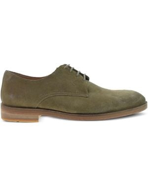 Clarks Derby Oliver Con Lacci - Verde