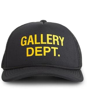 GALLERY DEPT. Logo-Detail Trucker Cap - Black