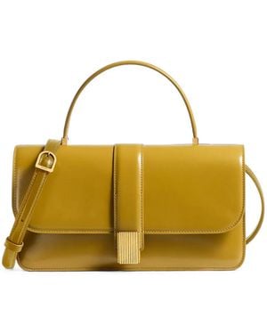 KHAITE Borsa Blake Con Manico - Giallo