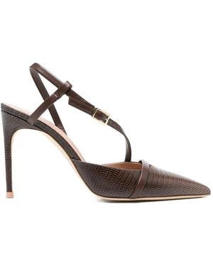 Malone Souliers "Valeria" Pointed Pump T.090 - White
