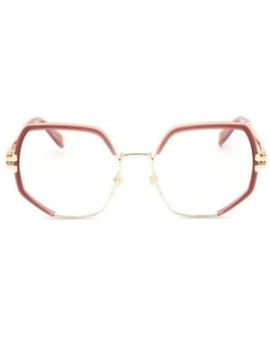 Marc Jacobs Lunettes De Vue À Monture Géométrique - Natural