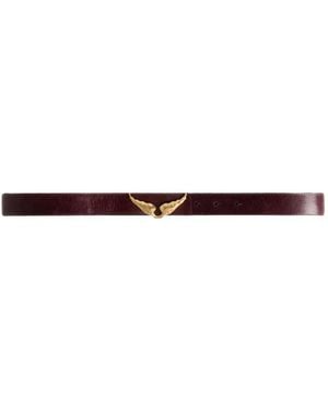 Zadig & Voltaire Wendbarer Rock Gürtel 30Mm - Weiß