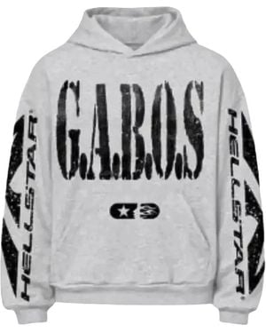 HELLSTAR Sudadera G.A.B.O.S. Con Capucha Y Motivo Gráfico - Gris