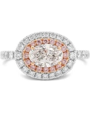 HYT Jewelry Anello Con Diamanti - Bianco