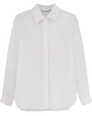 Max Mara Mxmfalasco Button-Down Shirt - White