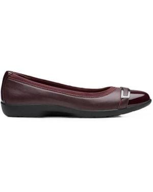 Clarks Meadow Rose Ballet Flats - Red