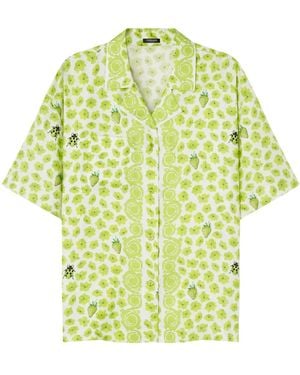 Versace Silk Shirt - Yellow