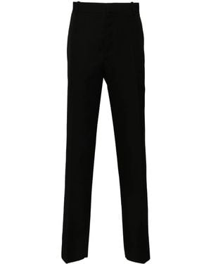 McQueen Slim-fit Tailored Trousers - Blue