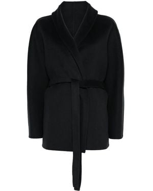 Philosophy Di Lorenzo Serafini ベルテッド ラップコート - ブラック