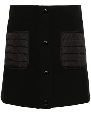 Moncler Jersey Mini Skirt - Black