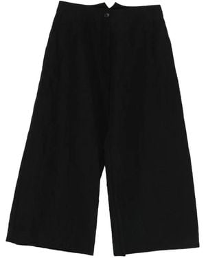 Rundholz Wide-Leg Trousers - Black