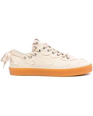 Bluemarble Sneakers Im Layering-Look - Weiß
