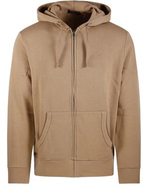 Ralph Lauren Zip Hoodie - Brown