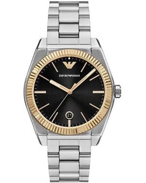 Emporio Armani Three-Hand 41Mm - Weiß